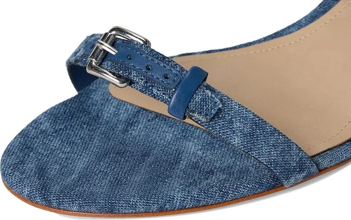 Schutz Aurora Mid Women's Sandals Belize Blue : 8 M, Leather - Image 7