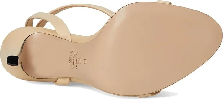 Schutz Aurora Women's Sandals Natural Nibs : 7.5 M, Leather - Image 3