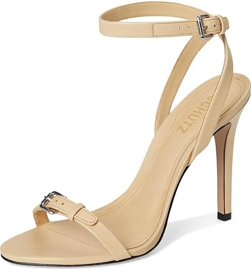 Schutz Aurora Women's Sandals Natural Nibs : 7.5 M, Leather - Image 5