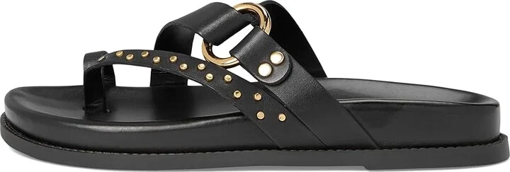 Schutz Aveline Sporty Women's Wedge Shoes Black 5 : 6.5 M, Leather - Image 6