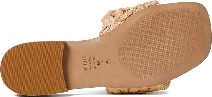 Schutz Ayla Women's Sandals Perola : 5.5 M, Leather - Image 3