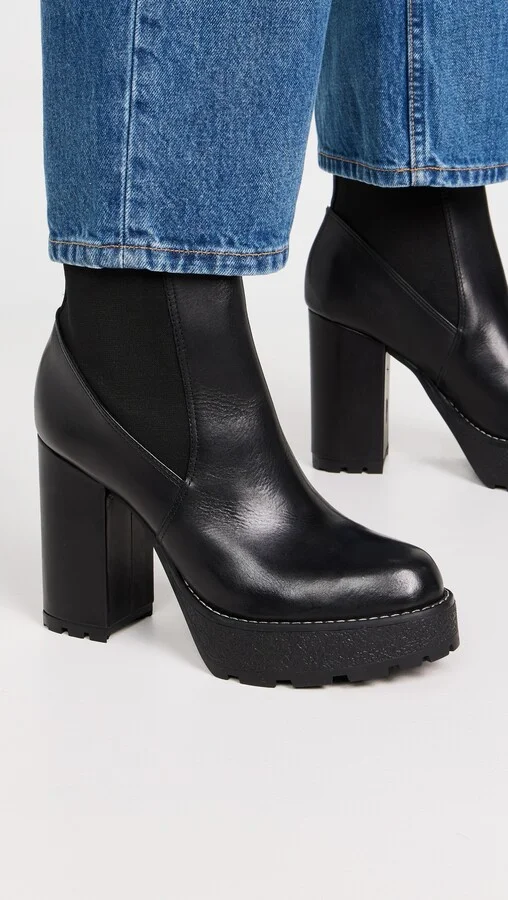 Schutz Billie Platform Booties - Image 4