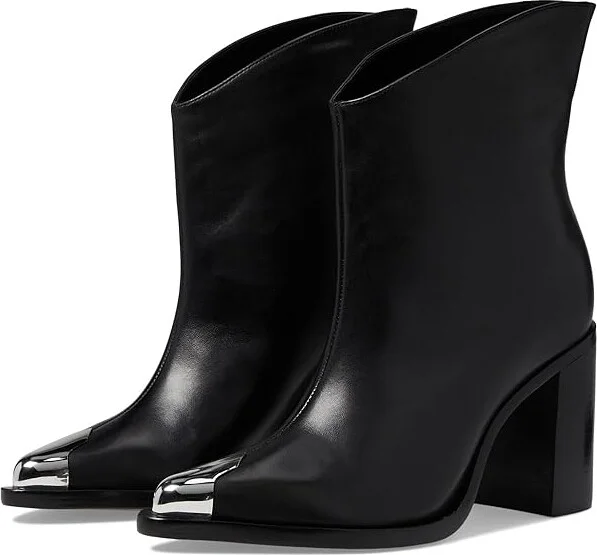 Schutz Blaze Women's Boots Black : 7 M, Leather/Textile