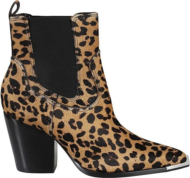Schutz Block Heel Ankle Boots