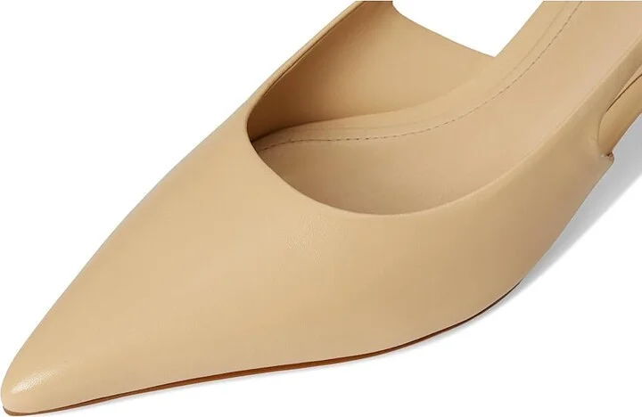 Schutz Boris Kitten High Women's Heels Natural Nibs : 6 M, Leather - Image 7