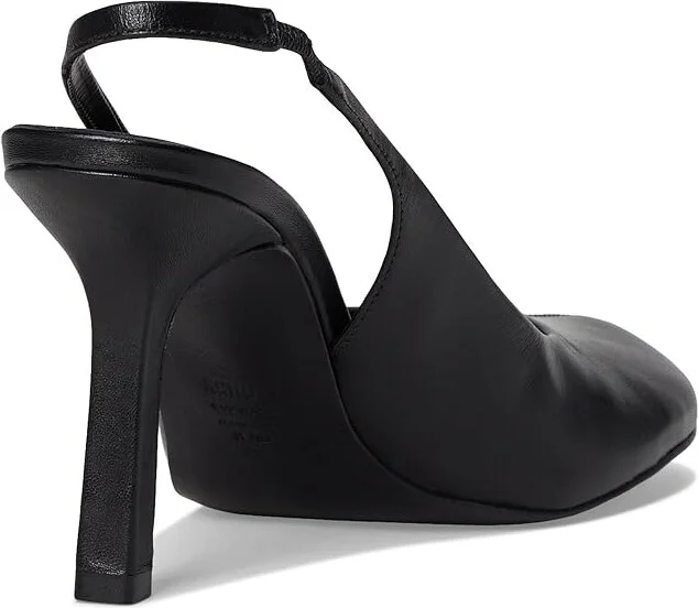 Schutz Brigitte Sling Women's Shoes Black : 9.5 M, Leather - Image 4