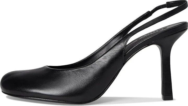 Schutz Brigitte Sling Women's Shoes Black : 9.5 M, Leather - Image 6