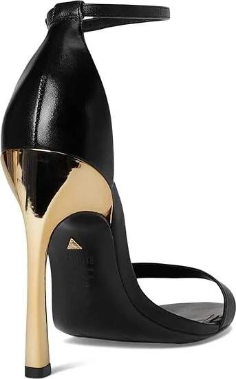 Schutz Cadey-Lee Curve Women's Sandals Black : 9.5 M, Leather - Image 4