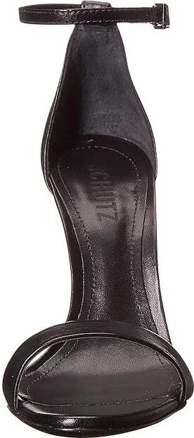 Schutz Cadey-Lee High Women's Heels Black 1 : 5 M, Leather - Image 6