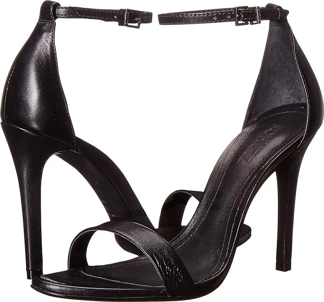 Schutz Cadey-Lee High Women's Heels Black 1 : 5 M, Leather