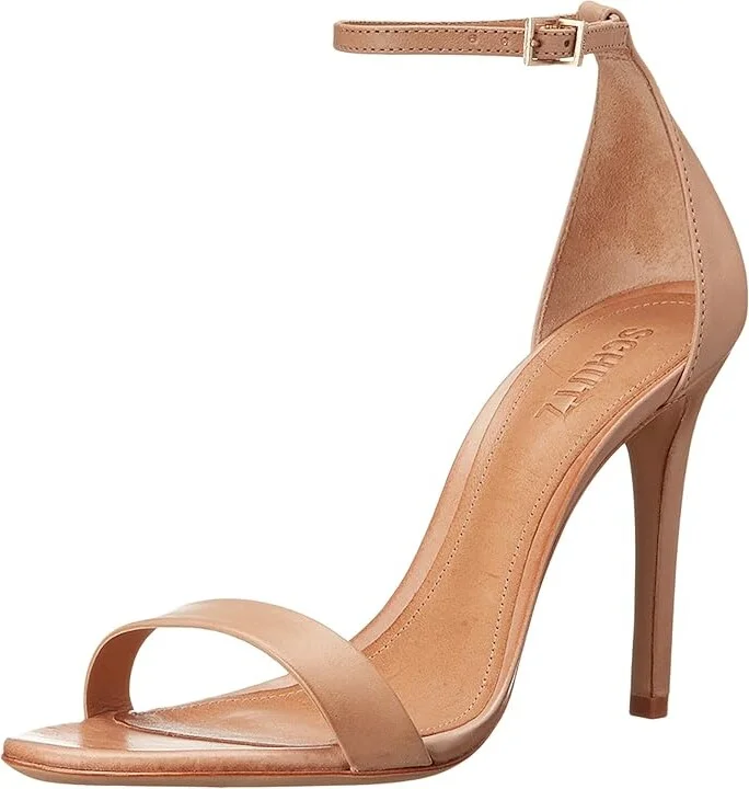 Schutz Cadey-Lee High Women's Heels Lightwood 2 : 5 M, Leather - Image 2
