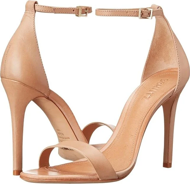 Schutz Cadey-Lee High Women's Heels Lightwood 2 : 5 M, Leather