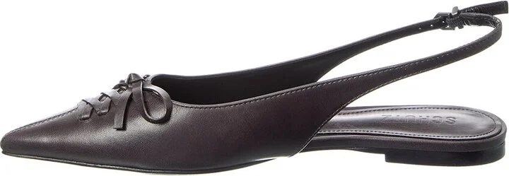 Schutz Cady Ballet Leather Slingback Flat - Image 2