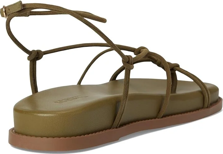Schutz Calabria Sporty Women's Sandals Matcha : 7 M, Suede - Image 4