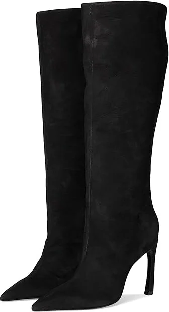 Schutz Cate Curve Women's Boots Black : 5 M, Leather