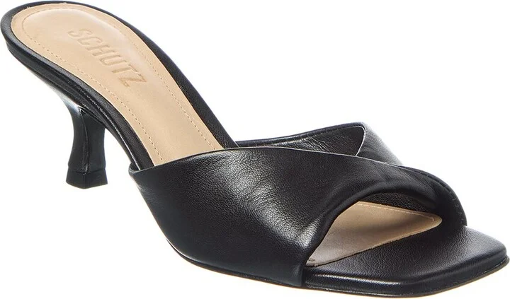 Schutz Cecily Leather Sandal