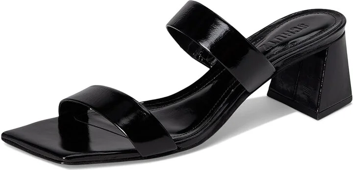 Schutz Chantal Mid Women's Sandals Black : 9.5 M, Leather - Image 5