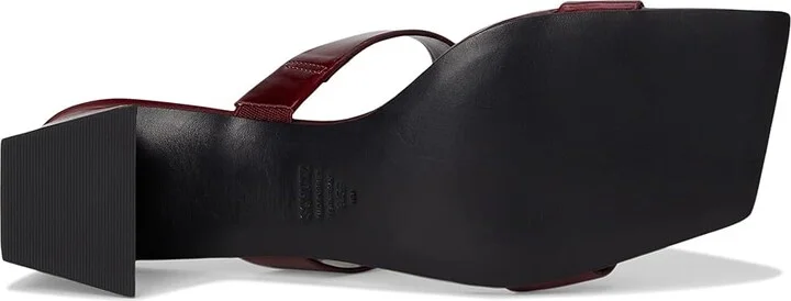 Schutz Chantal Mid Women's Sandals Vino : 10 M, Leather - Image 3