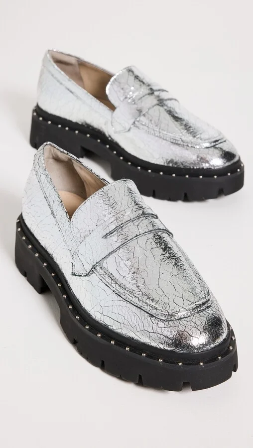 Schutz Christie Stud Loafers - Image 2