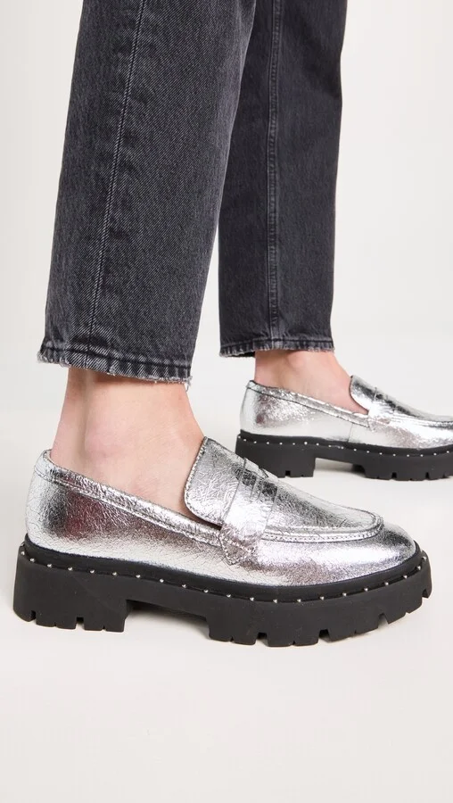 Schutz Christie Stud Loafers - Image 3