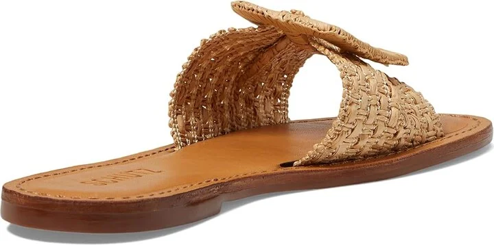 Schutz Cinna Flat Women's Sandals Natural : 9 M, Leather - Image 4