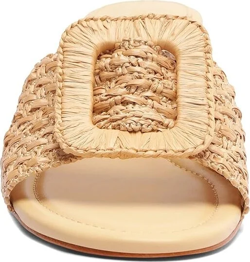 Schutz Cinna Women's Sandals Natural : 7.5 M, Leather - Image 5