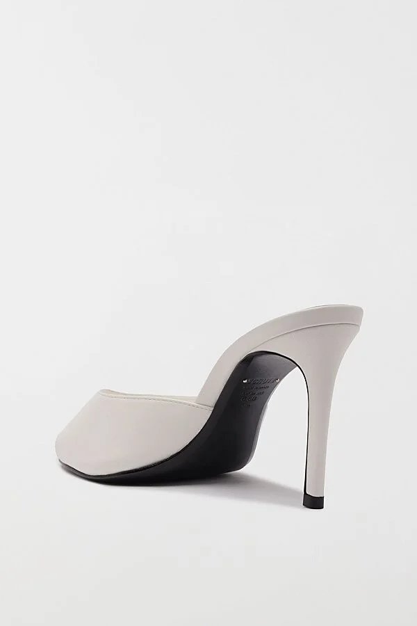 Schutz Cloe Patent Leather Mule Heel in Black - Image 8