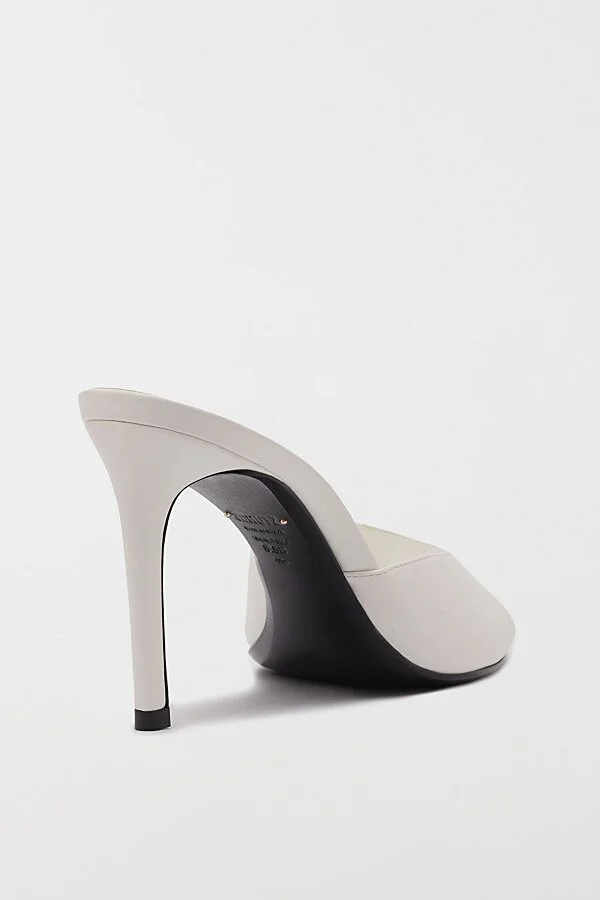 Schutz Cloe Patent Leather Mule Heel in Black - Image 9