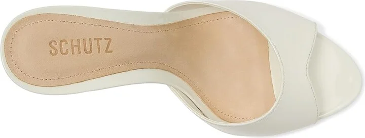 Schutz Cloe Women's Shoes White : 11 M, Leather - Image 2