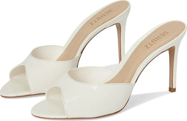 Schutz Cloe Women's Shoes White : 11 M, Leather