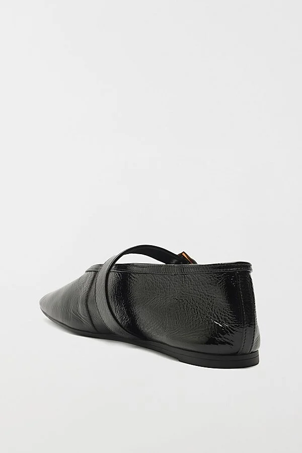 Schutz Courtney Buckle Ballet Flat in Vino - Image 7