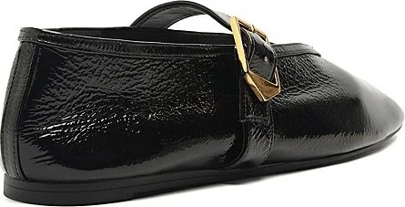 Schutz Courtney Buckle Ballet Flat in Vino - Image 9