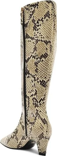 Schutz Dellia Up Women's Boots Natural : 7.5 M, Leather - Image 3