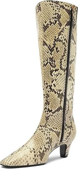 Schutz Dellia Up Women's Boots Natural : 7.5 M, Leather - Image 4