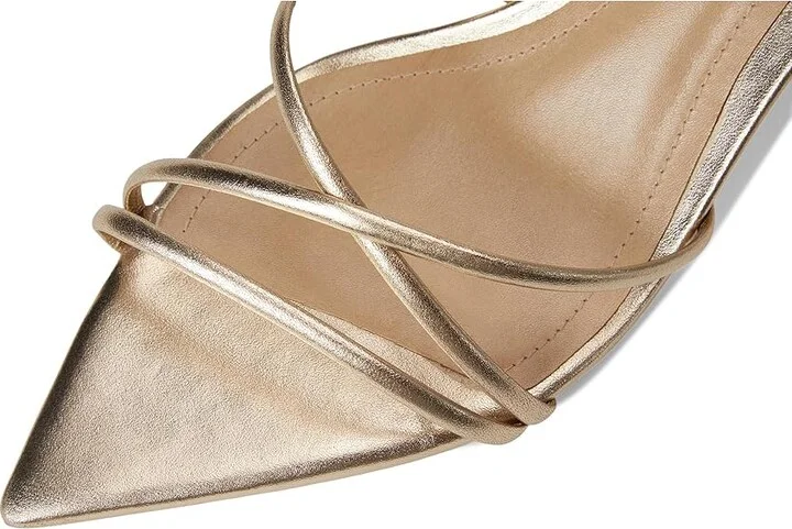 Schutz Desiree Mid Women's Wedge Shoes Platina : 6.5 M, Leather - Image 2