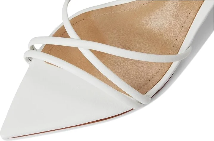 Schutz Desiree Mid Women's Wedge Shoes White : 6 M, Leather - Image 2