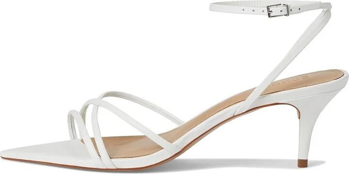 Schutz Desiree Mid Women's Wedge Shoes White : 6 M, Leather - Image 6