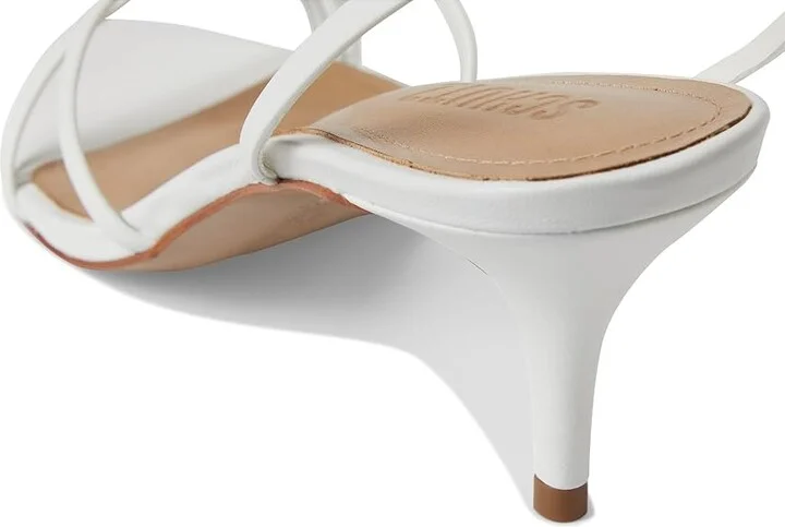 Schutz Desiree Mid Women's Wedge Shoes White : 6 M, Leather - Image 7