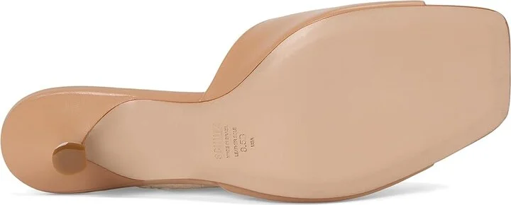 Schutz Dethalia Women's Shoes Honey Beige : 5 M, Leather - Image 3