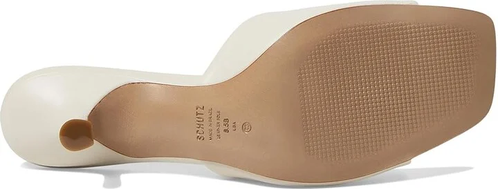 Schutz Dethalia Women's Shoes Pearl : 8.5 M, Suede - Image 3