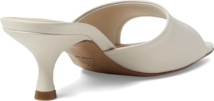 Schutz Dethalia Women's Shoes Pearl : 8.5 M, Suede - Image 4