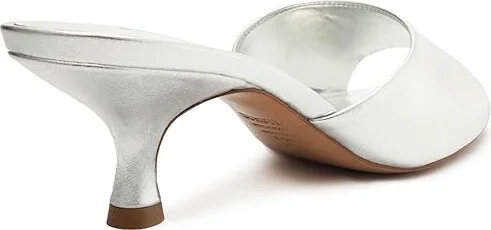 Schutz Dethalia Women's Shoes Prata : 6 M, Suede - Image 4