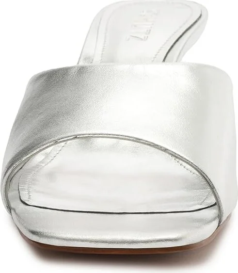Schutz Dethalia Women's Shoes Prata : 6 M, Suede - Image 5
