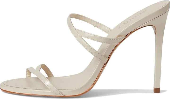 Schutz Diana Women's Wedge Shoes White : 10.5 M, Leather - Image 6
