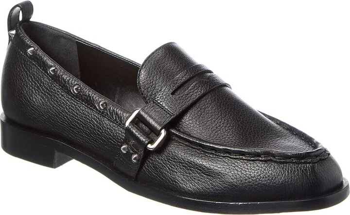 Schutz Elliot Leather Flat
