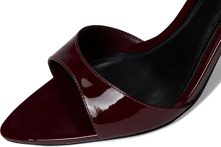 Schutz Elodie Women's Sandals Vino : 9.5 M, Leather - Image 7