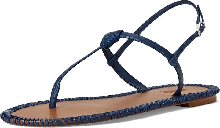 Schutz Elsha Sewing Women's Wedge Shoes Infinite Blue : 7 M, Leather - Image 5