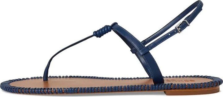 Schutz Elsha Sewing Women's Wedge Shoes Infinite Blue : 7 M, Leather - Image 6