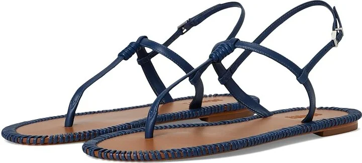 Schutz Elsha Sewing Women's Wedge Shoes Infinite Blue : 7 M, Leather