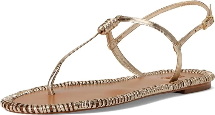 Schutz Elsha Sewing Women's Wedge Shoes Platina : 5 M, Leather - Image 5